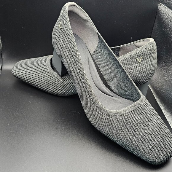 Vivaia - Melody 2.0 Square Toe Chunky Heel Shoes Size US 8, UK 39 - Picture 3 of 4